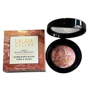 Laura Geller Baked Blush N Brighten APRICOT BERRY-Satin finish NWT